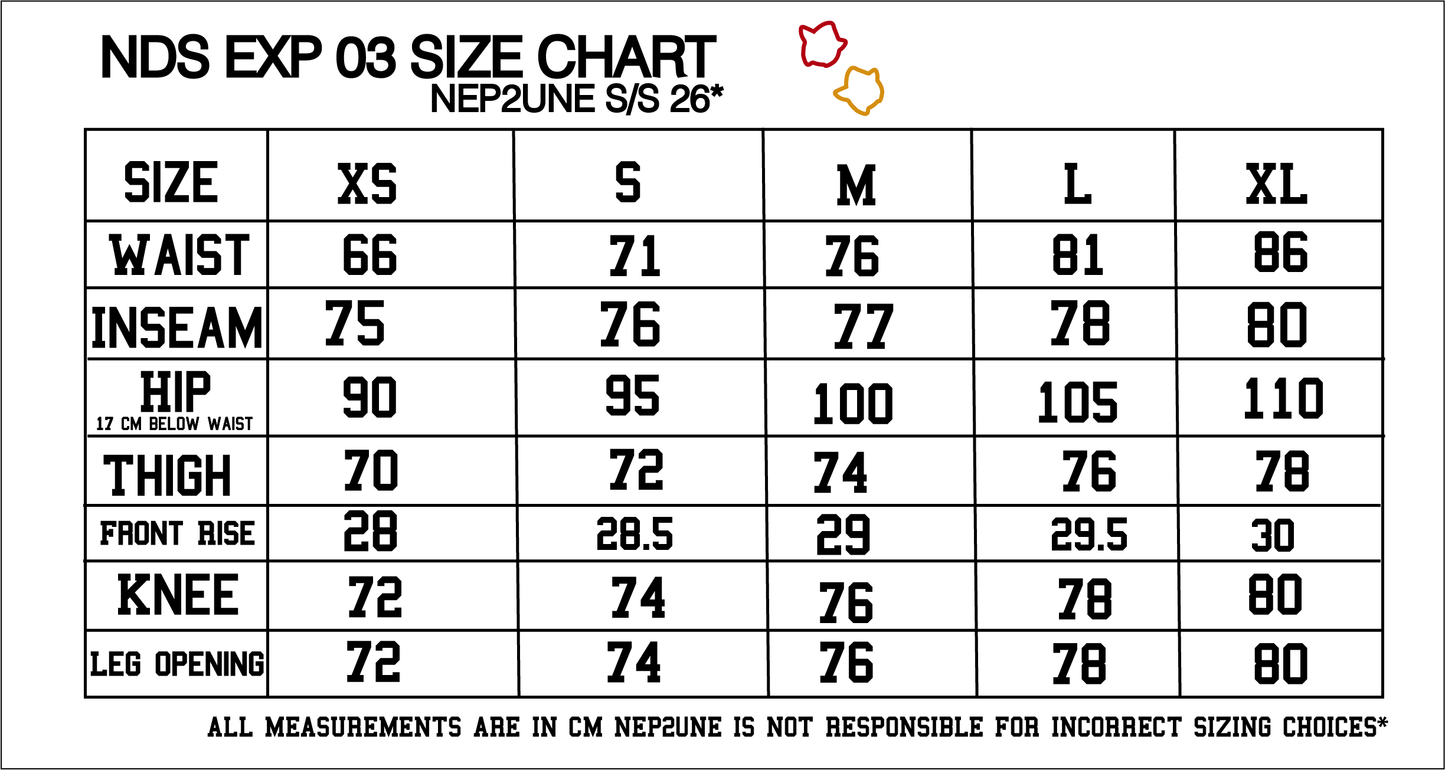 NDS EXP 03 'BELT PANTS'