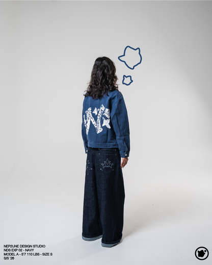 NDS EXP 02 ‘CANVAS JACKET’ NAVY