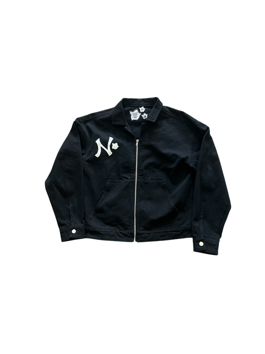 NDS EXP 02 ‘CANVAS LACE JACKET’ BLACK